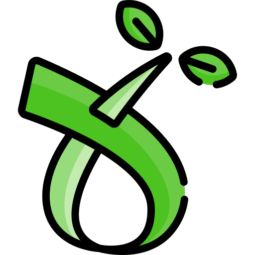 Compostable eco friendly compostable reuse icon