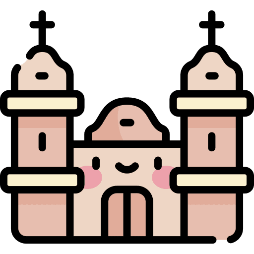 Church religion catholic basilica icon