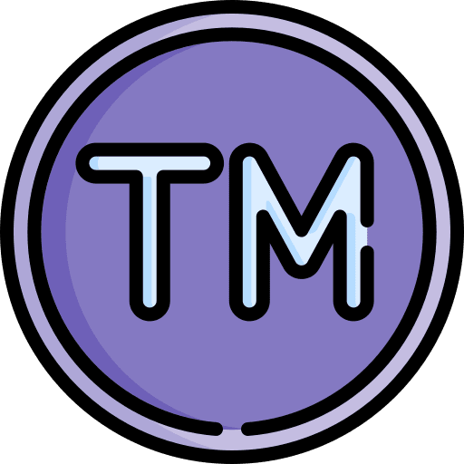 Trademark symbol shapes and symbols trademark icon