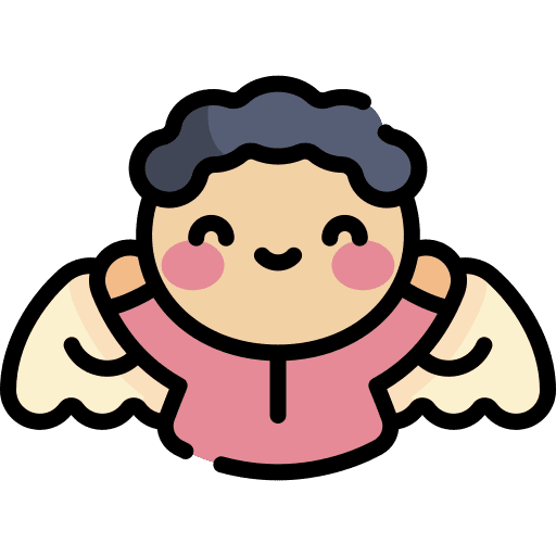 Angel spiritual cultures fly icon