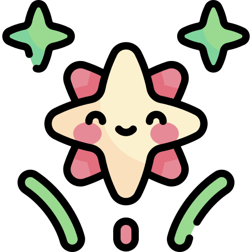 Fireworks birthday and party celebrate rocket icon