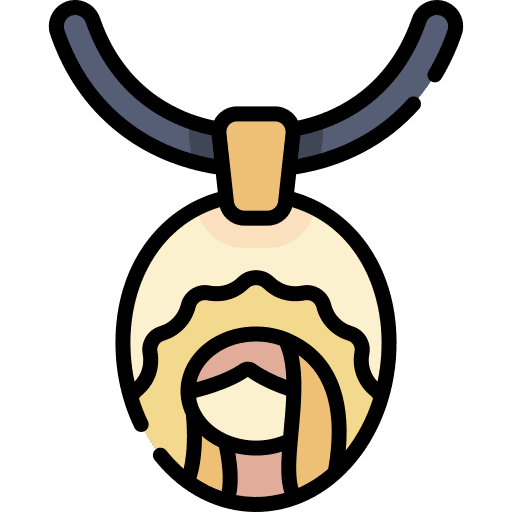 Necklace chain cultures accessory icon