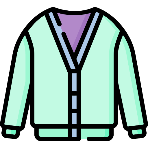 Cardigan cardigan garment clothes icon