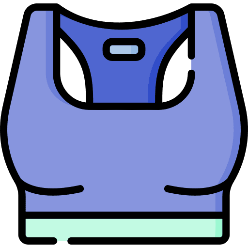 Sport bra clothes femenine clothing icon