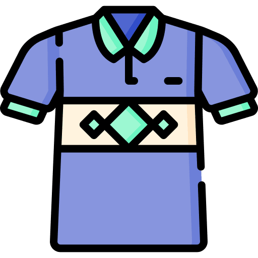 Polo shirt male man polo shirt icon