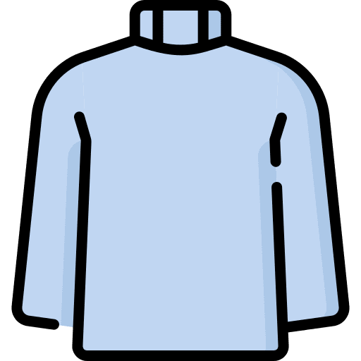 Turtleneck outfit pullover garment icon
