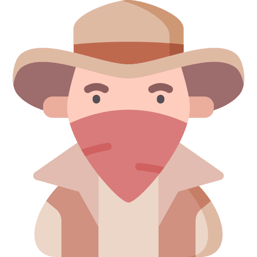 Outlaw user gunfighter outlaw icon