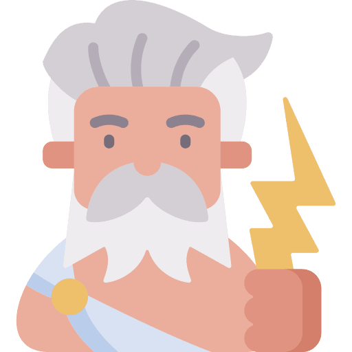 Zeus avatar mythology god icon
