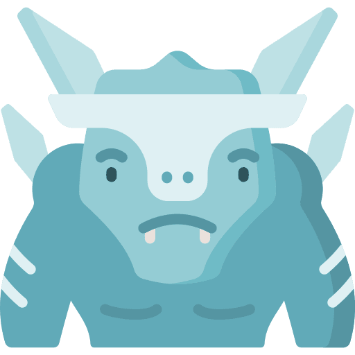 Monster folklore fantasy avatar icon