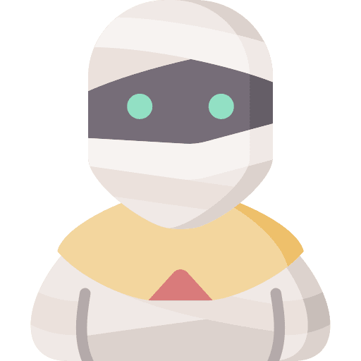 Mummy party people fear icon