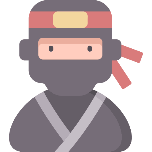 Ninja ninja warrior martial arts icon