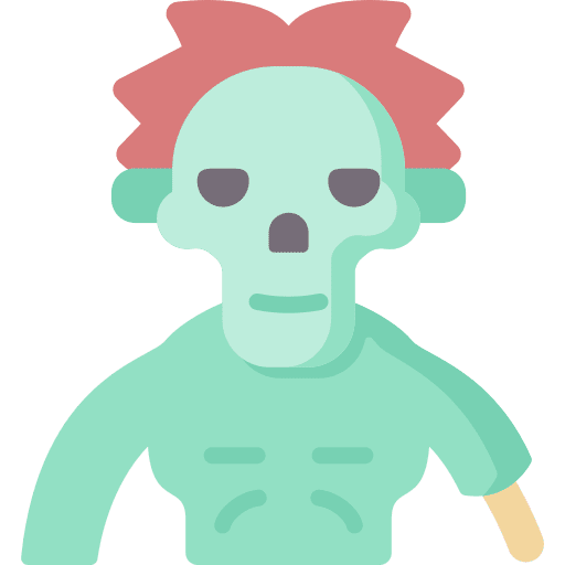 Zombie man horror zombie icon