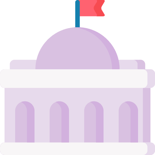 Government government justice authority icon