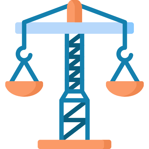 Legislation justice legal building icon