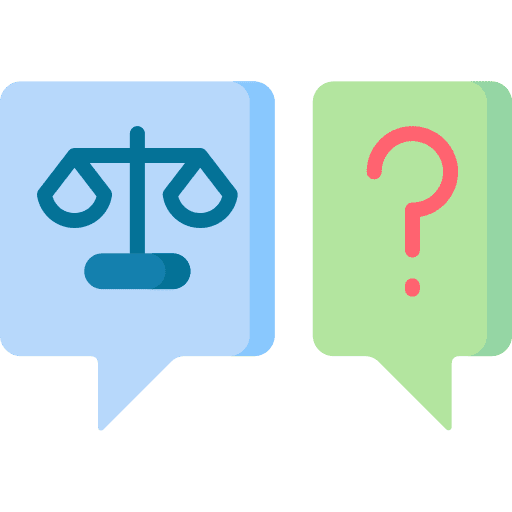 Discussion legal discussion judge icon