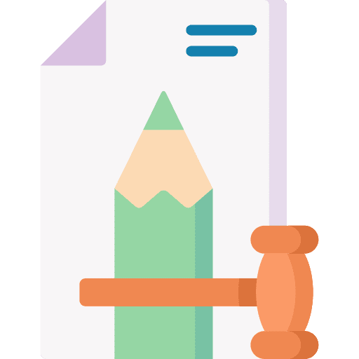 Law law pencil miscellaneous icon