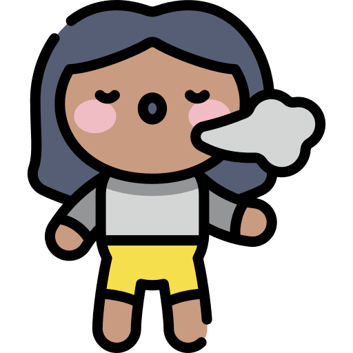 Breathing color of the year 2021 people woman icon