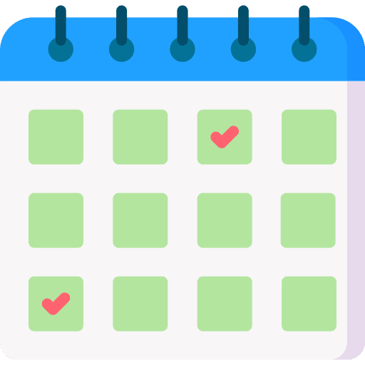 Calendar check event administration icon