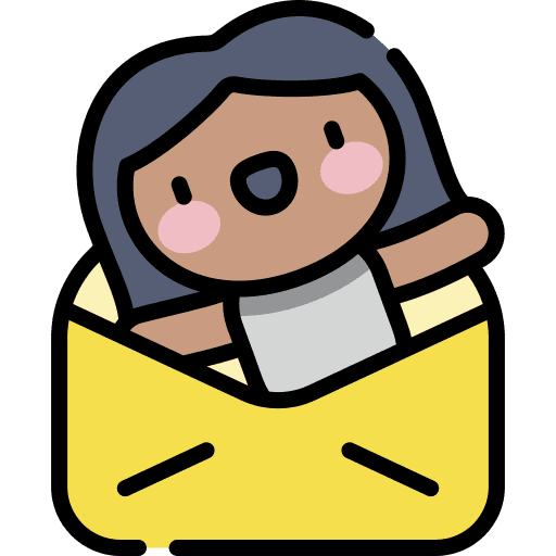 Email woman color of the year 2021 message icon