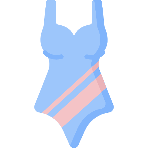 Swimsuit holidays beach swimwear icon