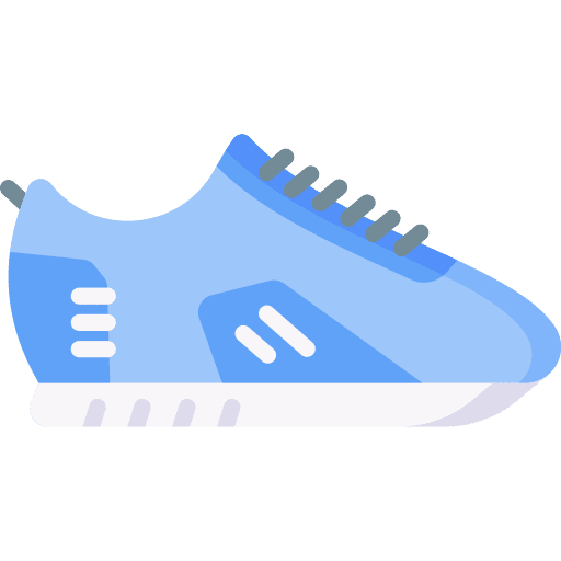 Trainers belt clothing beret icon