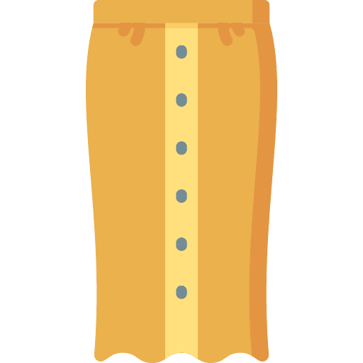 Maxi skirt clothes garment fashion icon