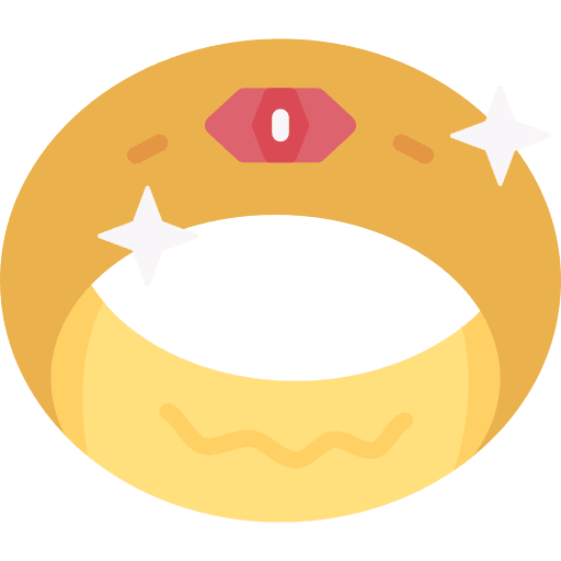 Ring baseball femenine education icon