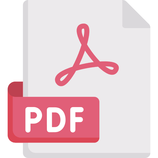 Pdf file extension file format pdf icon