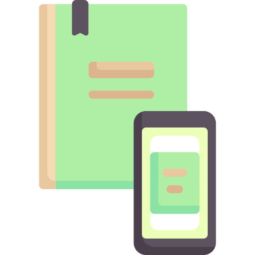 Book electronics ebook online icon