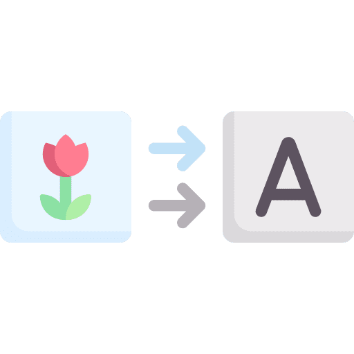 Image ocr text image icon