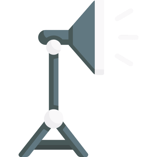 Studio lighting photo equipment social media icon