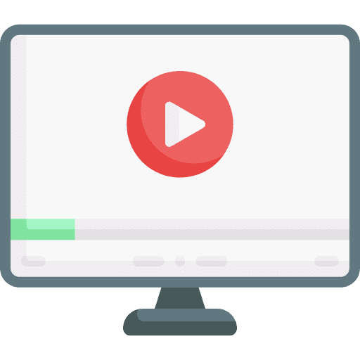 Video video player movie multimedia icon