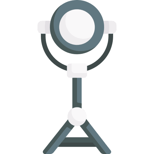 Studio lighting illumination studio lighting studio icon