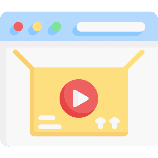 Unboxing unboxing business seo icon