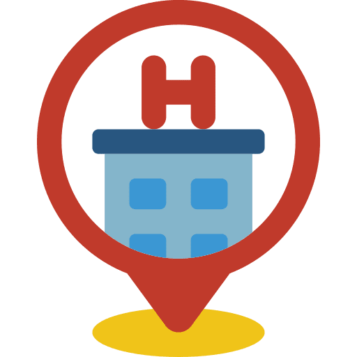 Pin pin gps travel icon
