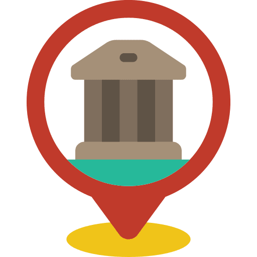 Pin cash money maps and location icon