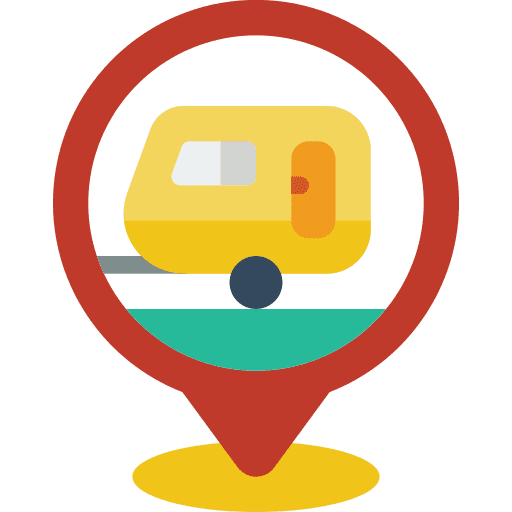 Pin holiday maps and location pin icon