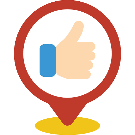 Pin maps and location like favourite icon