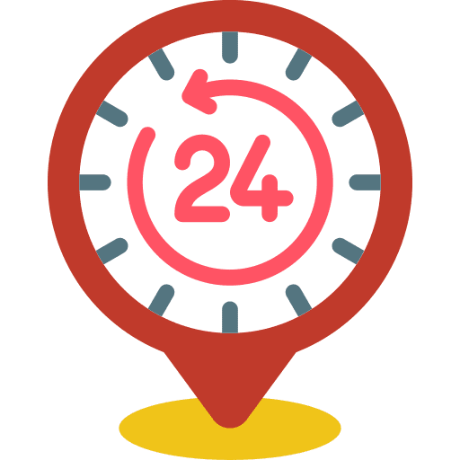 Pin maps and location services gps icon