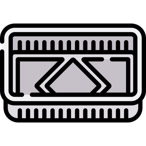 Aluminium cooking foil kitchen utensils icon