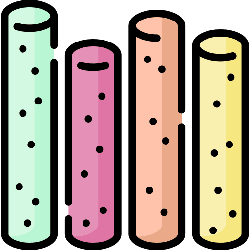 Chalk education writing stationery icon