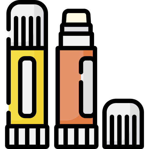Glue stick glue stick glue handicrafts icon