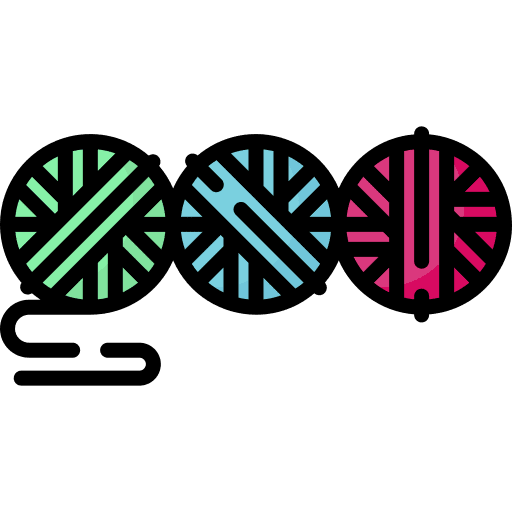 Yarn ball yarn ball knitting textile icon