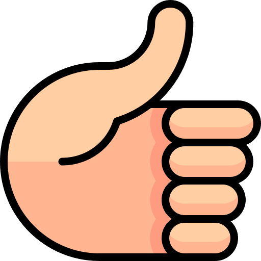 Like hands and gestures feedback useful icon