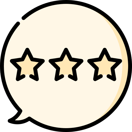 Negative review comment bubble speech negative review icon