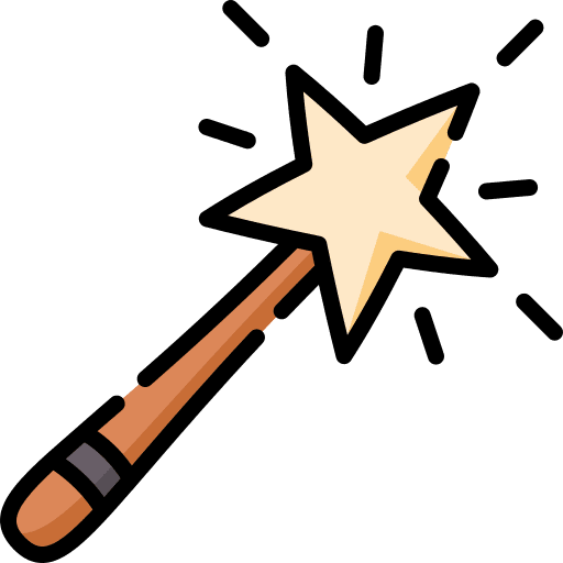 Magic wand electronics select magic icon