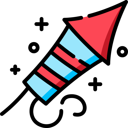 Petard cultures celebration craker icon