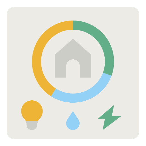 Smart meter measure industry smart meter icon
