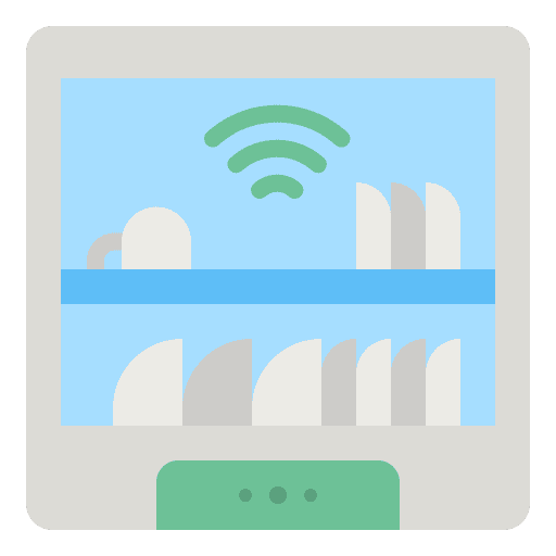 Dishwasher dishwashing washer furniture and household icon