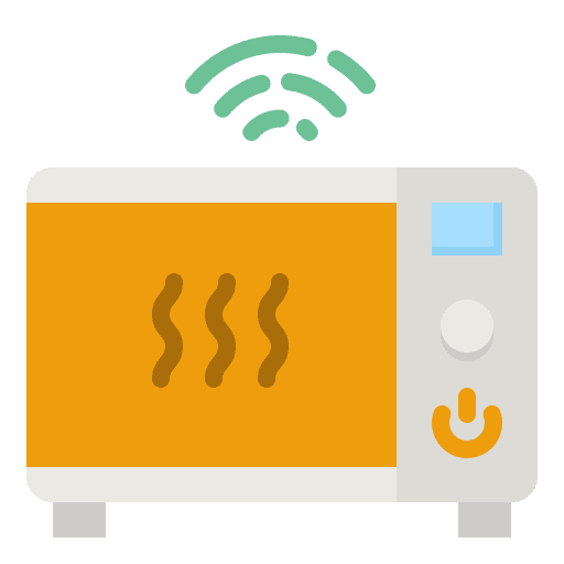 Microwave electronics wifi remote icon